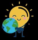 Little Lumos mascot - globe