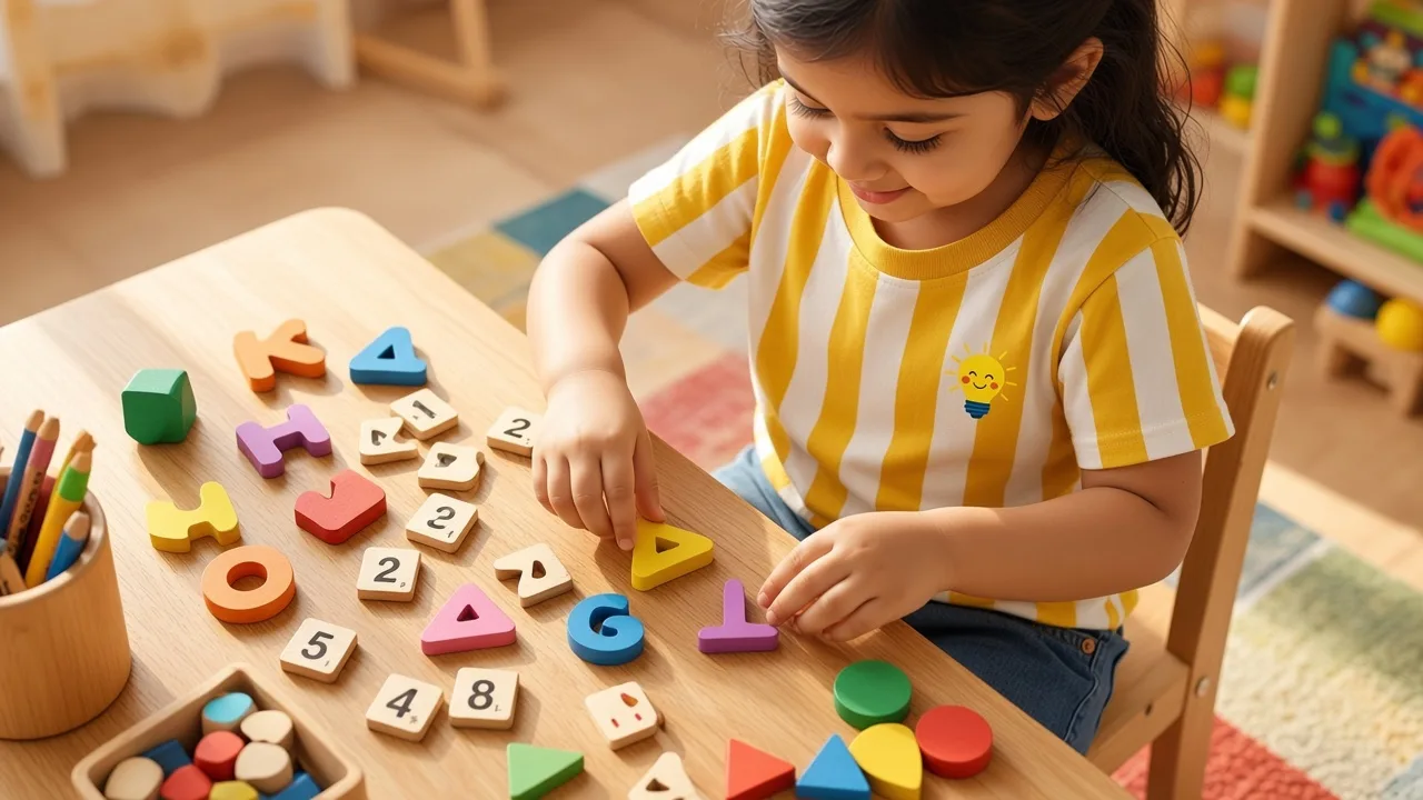 Teaching Numbers, Letters & Shapes at Home: the Playful Way